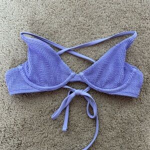 Hollister Lavender Bikini Top
